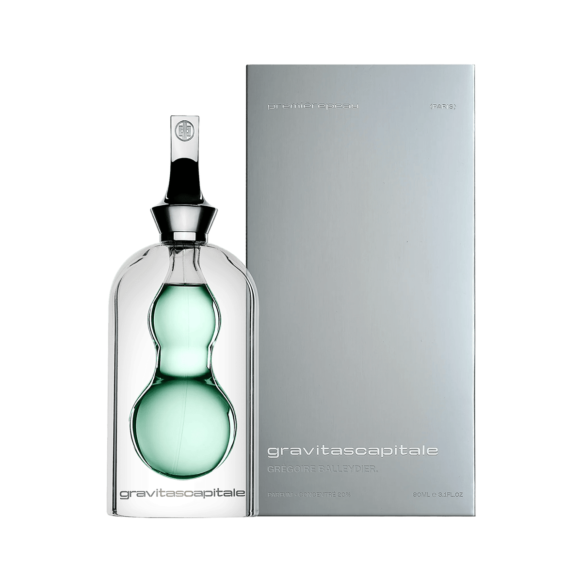 Gravitas Capitale by Première Peau — cédrat, vetiver and asphalt extrait de parfum, 90ml flacon