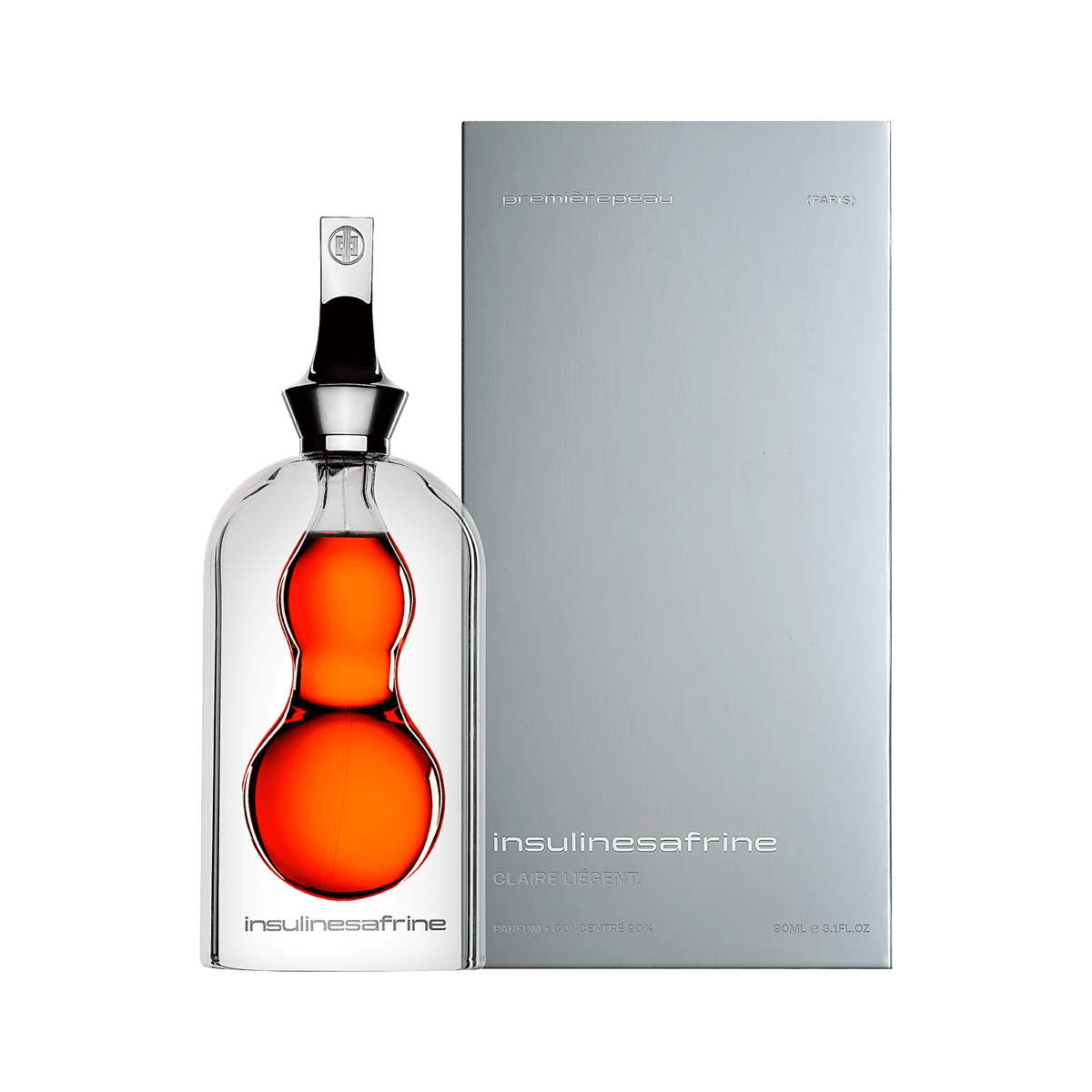Insuline Safrine by Première Peau — saffron, almond and clove extrait de parfum, 90ml flacon