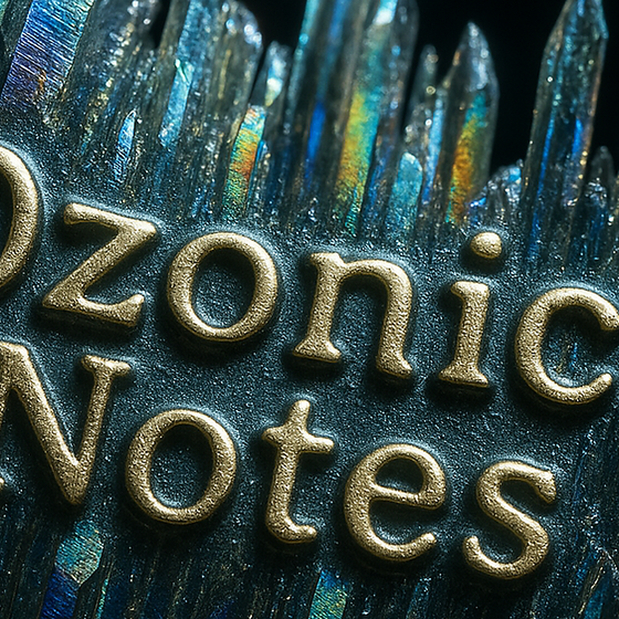 Ozonnige Noten perfume ingredient