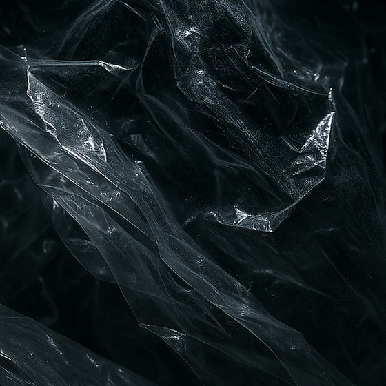 Plastic perfume ingredient