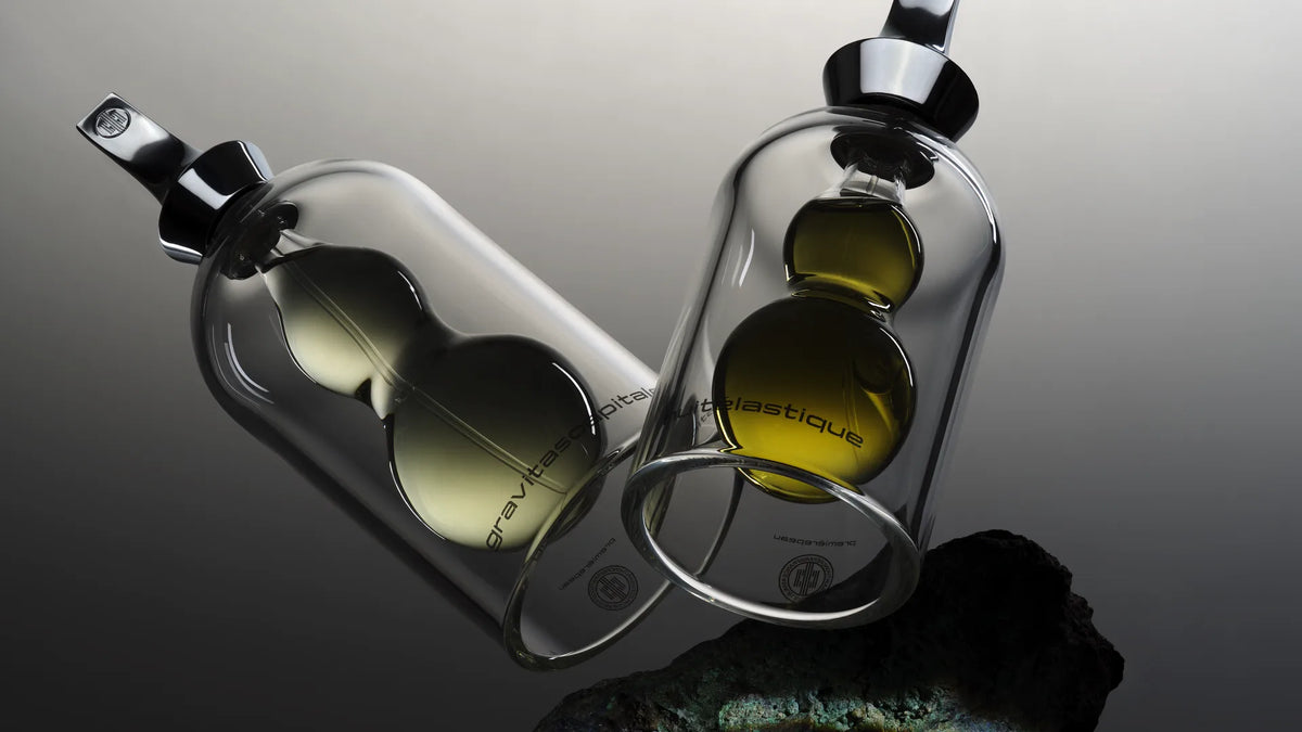 Vibrage ultrasonic fragrance aging — desktop hero